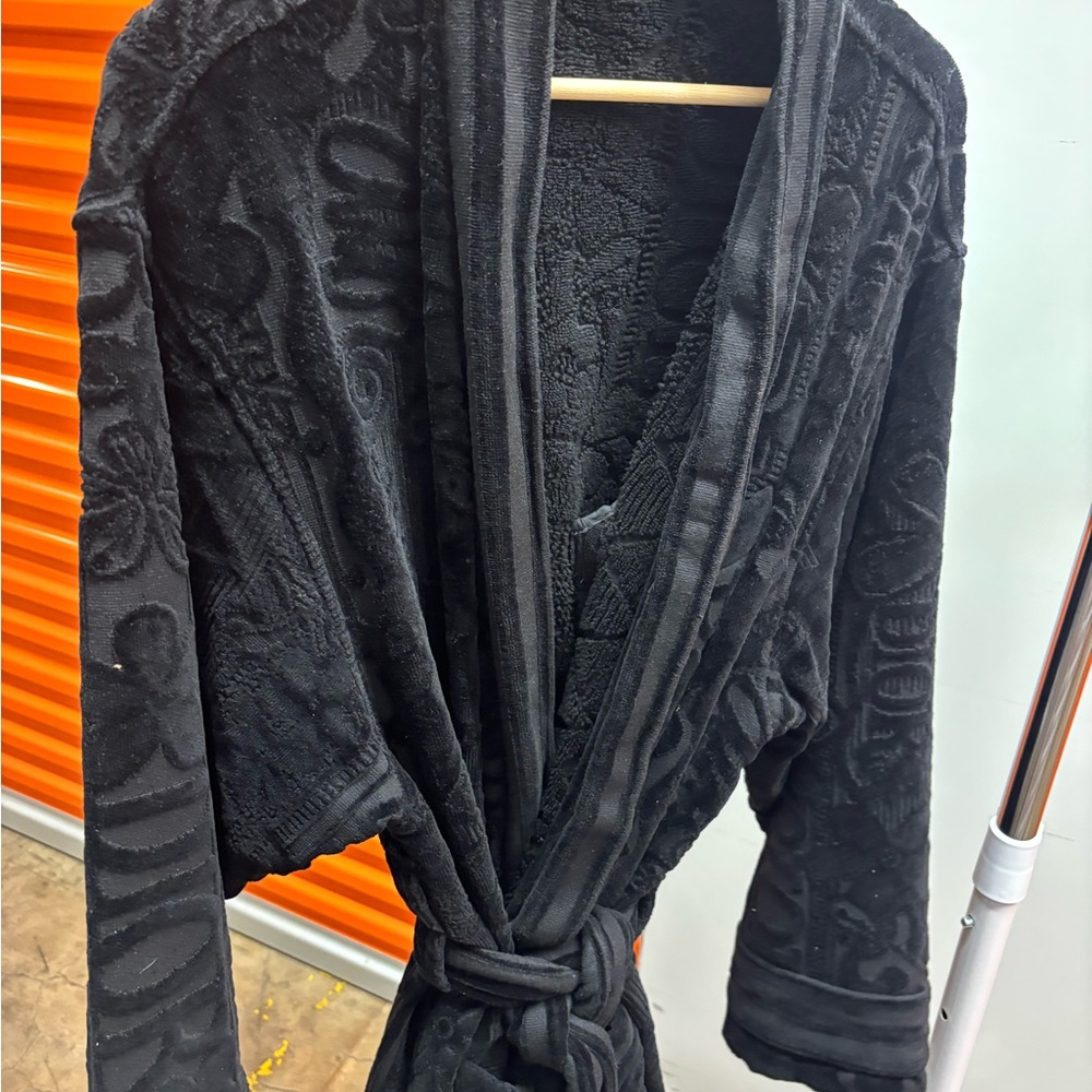 Dior And Shawn Bath Robe Black